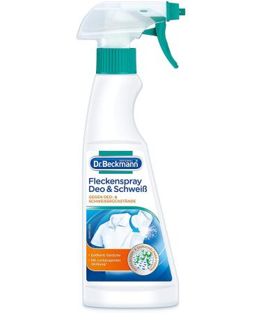 Dr. Beckmann Stain Spray Deodorant & Sweat | Special stain remover for deodorant and sweat stains | 250 ml 250 ml (1 pack)