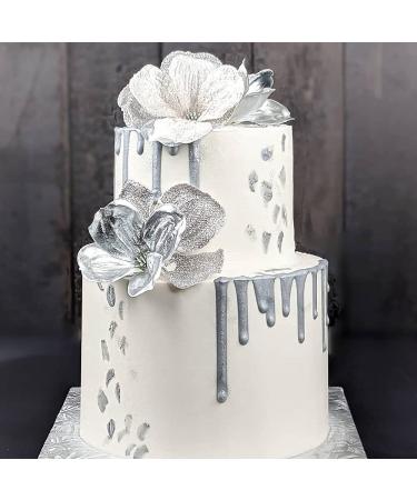 Silver Luster Dust - Edible Cake Decorations, Drink Enhancements, Cupcake Decor, Cake Drip, Paint & Food Coloring - Buy Online on SooperMarket.com