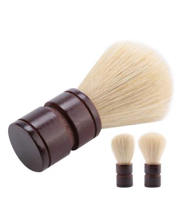 Premium Wooden Handle Shaving Brush for Men - Hog Bristles Ideal for Home & Travel - Perfect Beard Grooming Tool - Buy Online on SooperMarket.com