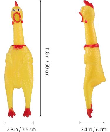 Stobok Squeaky Shrilling Chicken Toy - Fun Noise-Making Gadget for Children & Dogs | International Shipping - Buy Online on SooperMarket.com