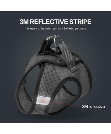 Ultra-Light Adjustable Cat Dishes & Padded Vest Jacket for Kittens - Escape Protection Soft Network - 1 Pack Gray - Buy Online on SooperMarket.com