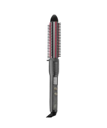INFINITIPRO BY CONAIR Nano Tourmaline Ceramic Hot Curl Brush, 1-Inch 1 Inch (Pack of 1)