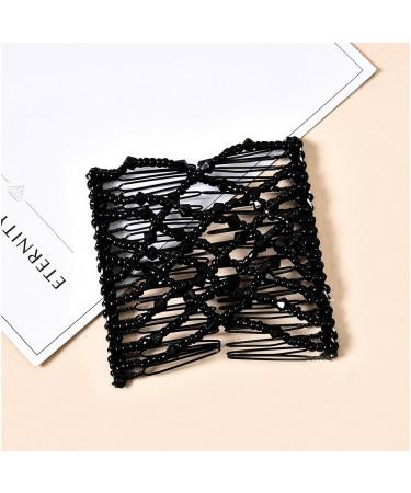 kawehiop 4x Trendsetting Accessory Magic Beads Hair Slides For Women Lightweight Plastic Magic Decorative Hair Combs For Women - Buy Online on SooperMarket.com