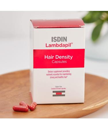 ISDIN Lambdapil Hair Density Capsules - 60 Count for Thinning Hair | Hair Thickening Vitamin Supplement - Buy Online on SooperMarket.com