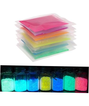 ibasenice 2 Pack Luminous Nail Glitter Resin Pigments Glow Fluorescent Powder Luminous Sand Fluorescence Green Siize 4 - Buy Online on SooperMarket.com