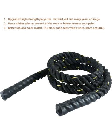 Heavy Jump Rope for Total Body Workouts - Strength Training Battle Ropes for Men and Women - Buy Online on SooperMarket.com