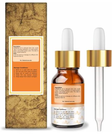 Crysalis Labdanum Pure Essential Oil (Cistus ladaniferus) Steam Distilled Essential Oil - 15ml Labdanum 15 ml (Pack of 1) - Buy Online on SooperMarket.com