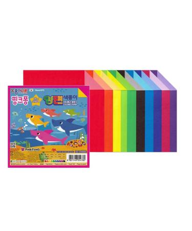 jong ie nara Origami Paper Double Sided - 200 Sheets 10 Colors - 5.9 Inch Square