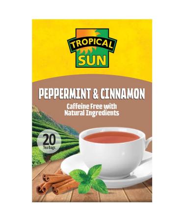 2 x Tropical Sun Cinnamon & Peppermint Tea 6 x 30g