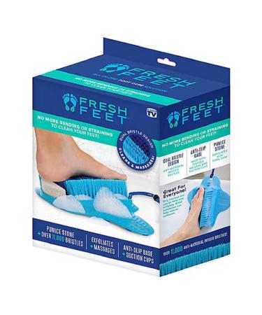 FreshFeet Blue Scrubber - Exfoliating Foot Scrubber for Smooth Skin - Buy Online on SooperMarket.com