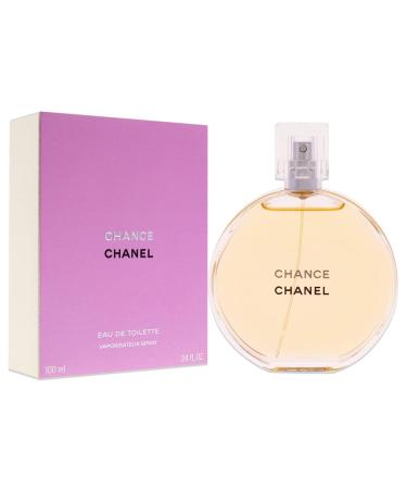 Chanel Chance Women EDT Spray 3.4 oz Floral Fresh Lemon Pineapple Vanilla 3.4 Ounce (Pack of 1) - Buy Online on SooperMarket.com