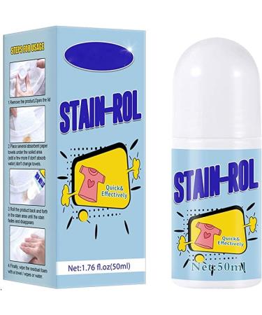 Emergency Stain Remover Roller-ball Cleaner Magic Stain Remover Rolling Bead Clothes Stain Remover-Roll Bead Design Portable No-wash Instant Stain Remover Pen 50 ML 1 count (Pack of 1)