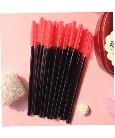 50PCS Disposable Silicone Eyelash Brush Wands - Mascara Applicator & Eyebrow Tools | Tower Shape Eyelash Extensions Supplies - Buy Online on SooperMarket.com