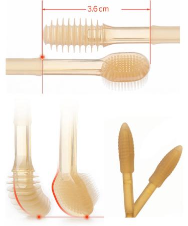 Royalead Silicone Toddler Toothbrush | Infant Gum Cleaning Brush | Safe Training Tool for Babies & Newborns - Buy Online on SooperMarket.com