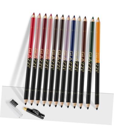 KALLORY 12pcs Lip Liner Eyeliner Waterproof Eye Liner Pencil Lipliner Pens Cosmetic Supplies Makeup Pen Lips - Buy Online on SooperMarket.com