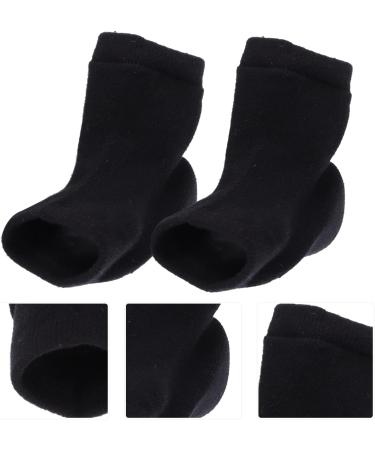 Beaupretty Invisible Heel Elevators - Moisturizing Sock Cushions for Men & Women | 12.5x11 cm Pink Insoles - Buy Online on SooperMarket.com