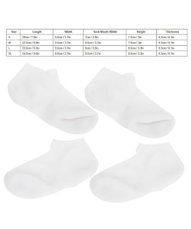2 Pairs Moisturizing Foot Spa Socks | Hydrating Peel Treatment for Soft Feet - International Shipping - Buy Online on SooperMarket.com