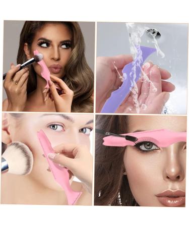 Mikinona Silicone Eyeliner Aids 2pcs Silicone Beauty Ruler Massaging Eye Mask Eyeliner Shield Applicator Guard The Lazy Face - Buy Online on SooperMarket.com