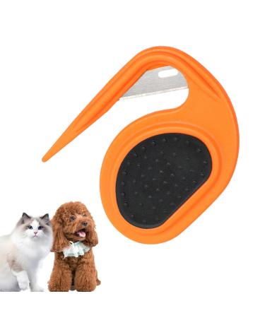 Knotting Comb for Cats 3 In 1 Massage Pet Knotting Comb Portable Dematting Comb for Dogs Pet Grooming Tools for Removing Tangled and Loose Hair
