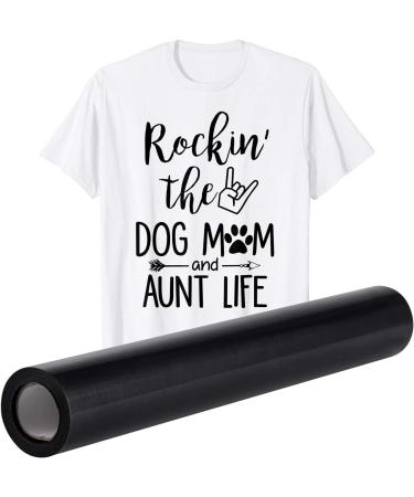Black Heat Transfer Vinyl Bundle - 12 x 10' Rolls - Easy Cut & Weed - DIY Heat Press Design for T-Shirts, Clothes, Hats & Textiles - Buy Online on SooperMarket.com