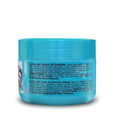 SILICON MIX Curl Activator Cream for Natural Hair | Rizos Naturales | Curly & Afro Hair | 8 Oz - Buy Online on SooperMarket.com