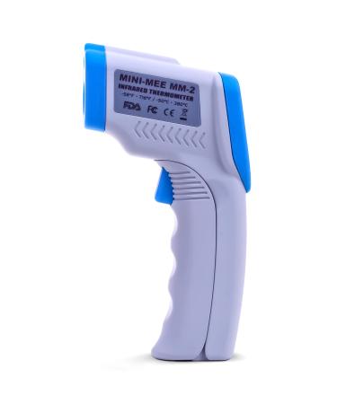 Metris Mini-Mee Digital Non-Contact Digital Infrared Reptile Thermometer, Laser Temperature Gun with 1-Point Aiming use for Fish Tank, Snake Habitat, Terrarium Kit Accessories