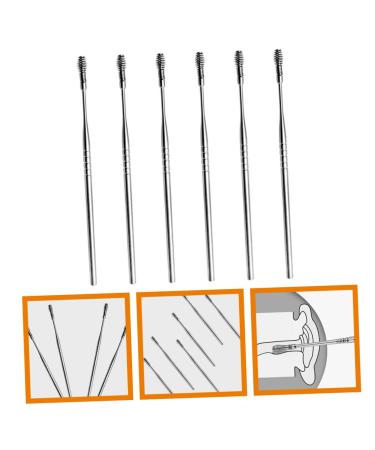Spring Ear Pick Set - 6pcs Stainless Steel Ear Cleaning Tools - Buy Online on SooperMarket.com