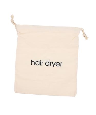 Healeved 4pcs Hair Dryer Storage Bag Hotel Storage Bag Small Blow Dryer Mini Travel Cosmetic Fabric