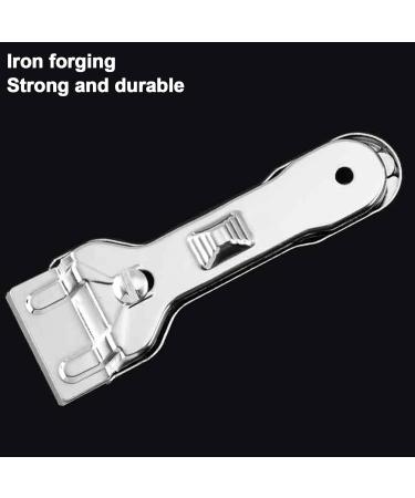 Calakono Klingenschaber Tool | Stainless Steel Razor Scraper & Hand-held Window Scrub | Car Windshield Cleaning Tool with 5 Spare Blades - Shop Now! - Buy Online on SooperMarket.com