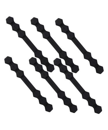 Gatuida 10 pc masking hooks mask holder mask holder masked extension clip masked holder anti-strangulation connect ear protectors extension buckle facial mask pebbles