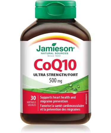 CoQ10 500 mg Ultra Strength - Coenzyme Q10 Non-GMO Gluten-Free 30 Count (Pack of 1) & Vitamin D 1 000IU 500 Tablets - Buy Online on SooperMarket.com