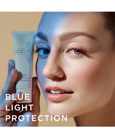 Artdeco Light Luminous Foundation - Lightweight Liquid Foundation with Natural Finish & Blue Light Protection - Neutral Porcelain - 25ml - International Shipping Available - Buy Online on SooperMarket.com