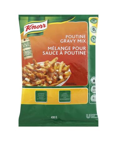 Knorr Poutine Gravy Mix 430g bag 66 servings 4 Litres Imported from Canada