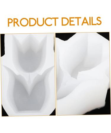 VILLCASE 3pcs Candle Mold White South Korea 3D Manual Silica Gel - Buy Online on SooperMarket.com
