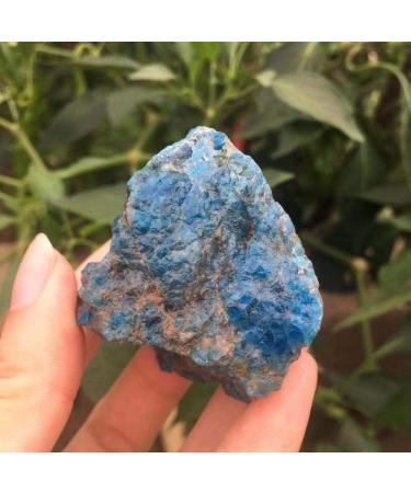 Crystal 120-130g Natural raw Apatite Quartz Crystal Rough Stone Rock Gemstone Natural Stones and Minerals Specimen Suitable for Home Office Decoration FZUGEDRLI - Buy Online on SooperMarket.com