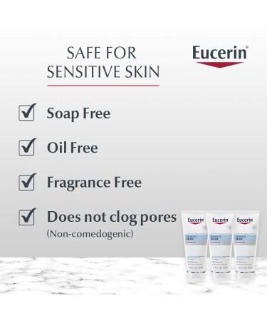 Eucerin Redness Relief Cleansing Gel - Fragrance Free 6.8 oz | Soothes Sensitive Skin - Buy Online on SooperMarket.com
