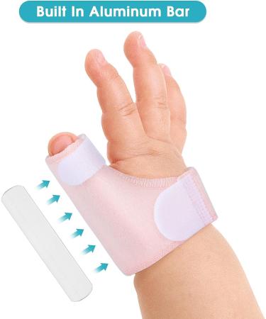 Yosoo Health Gear Baby Thumb Brace - Toddler Finger Guard with Breathable Wrist Band - Infant Thumb Support for Sprain & Fracture - Beige (XS) - Buy Online on SooperMarket.com