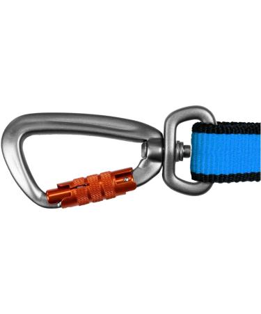 Non-stop Dogwear Bungee Leash LTD - 2m Canicross Leash for Dogs | Blue | International Shipping - Buy Online on SooperMarket.com