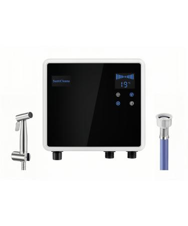 Ozone Laundry Washer System - 2 Outlets! - Stainless Sprayer - Blue Hose