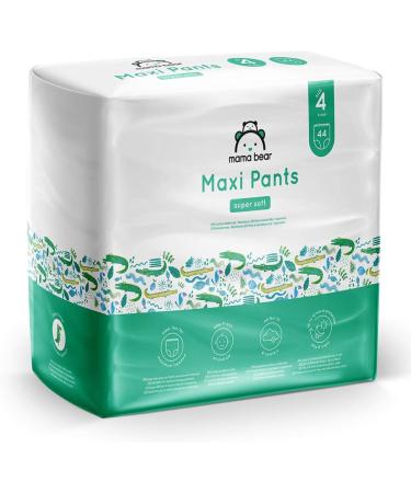 Mama Bear Maxi Diapers Size 4 (8-15kg) - 88 Count | Premium Comfort & Protection - International Shipping Available - Buy Online on SooperMarket.com