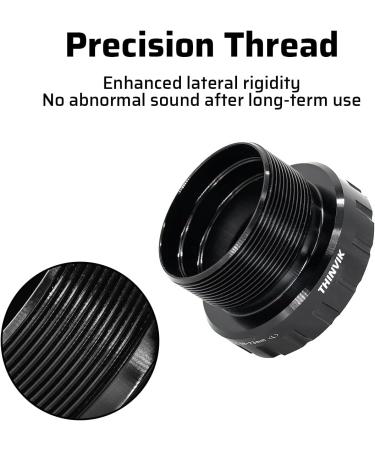 Thinvik BSA Bottom Bracket 68-73mm English for 24mm Spindle - Compatible with Shimano Crankset - Buy Online on SooperMarket.com