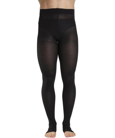 Buy Relaxsan M1080A Medical Compression Stockings - Cotton Class 1 K1 Open Toe L Black | International Shipping - Buy Online on SooperMarket.com