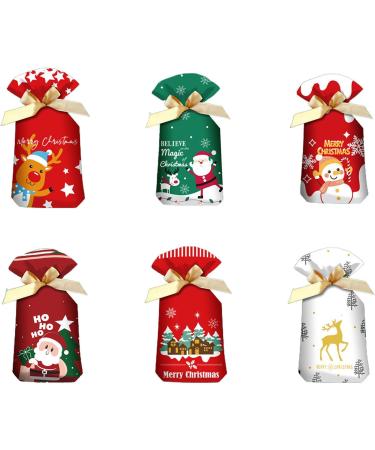 1 Set Christmas Candy Bags Organizers Wrapping Container Box Gift for Indoor Outdoor Travel Hiking Camping Supplies Christmas Candy Bags - Buy Online on SooperMarket.com