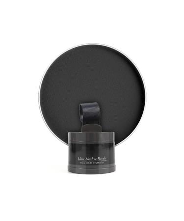 Hairline Powder Instantly Hairline Shadow Root Cover Up Hair Powder Volumizer Hair Powder for Thinning Hair Bald Spots Windproof&Sweatproof Root Touch Up Powder for Women Men (4g Black)
