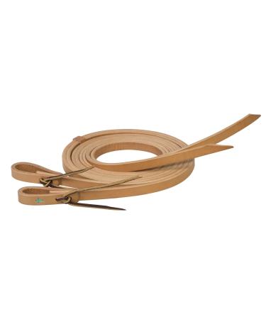 Turquoise Cross Skirting Leather Split Reins