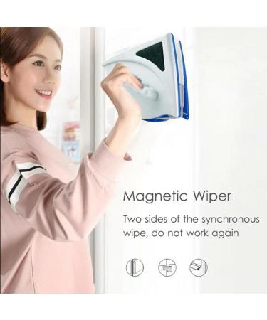 Magnetic Window Cleaner Brush Wiper Cleaner Cleaning Tool For Washing Windows Wash Home Magnet Household Glass Window Red - Buy Online on SooperMarket.com