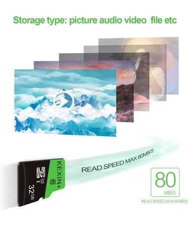 KEXIN 3 Pack 32GB Micro SD Card Memory Cards Class 10 High Speed UHS-I, 3 x 32GB MicroSDHC UHS-I Memory Cards - Buy Online on SooperMarket.com