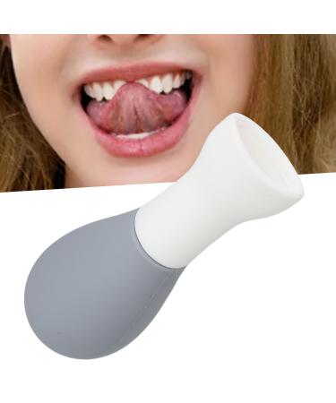 Trainer to perceive the tongue muscles with a removable gas bag trainer to restore the mouth-lip muscles for training tongue and language development