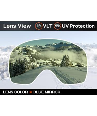 Oakley Crowbar Snow Goggle Ski Snowboard Zero Replacement Lens - Buy Online on SooperMarket.com