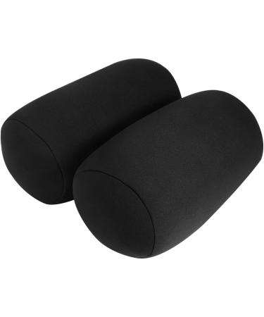 IMIKEYA 2pcs Foam Toy Gasket Stuffed Support Black Pillow Pillows Bolster Cylinder Comfortable - Buy Online on SooperMarket.com